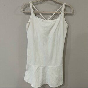 Tail Performance White Strappy Athletic Golf Tennis Dress Women’s Size Large